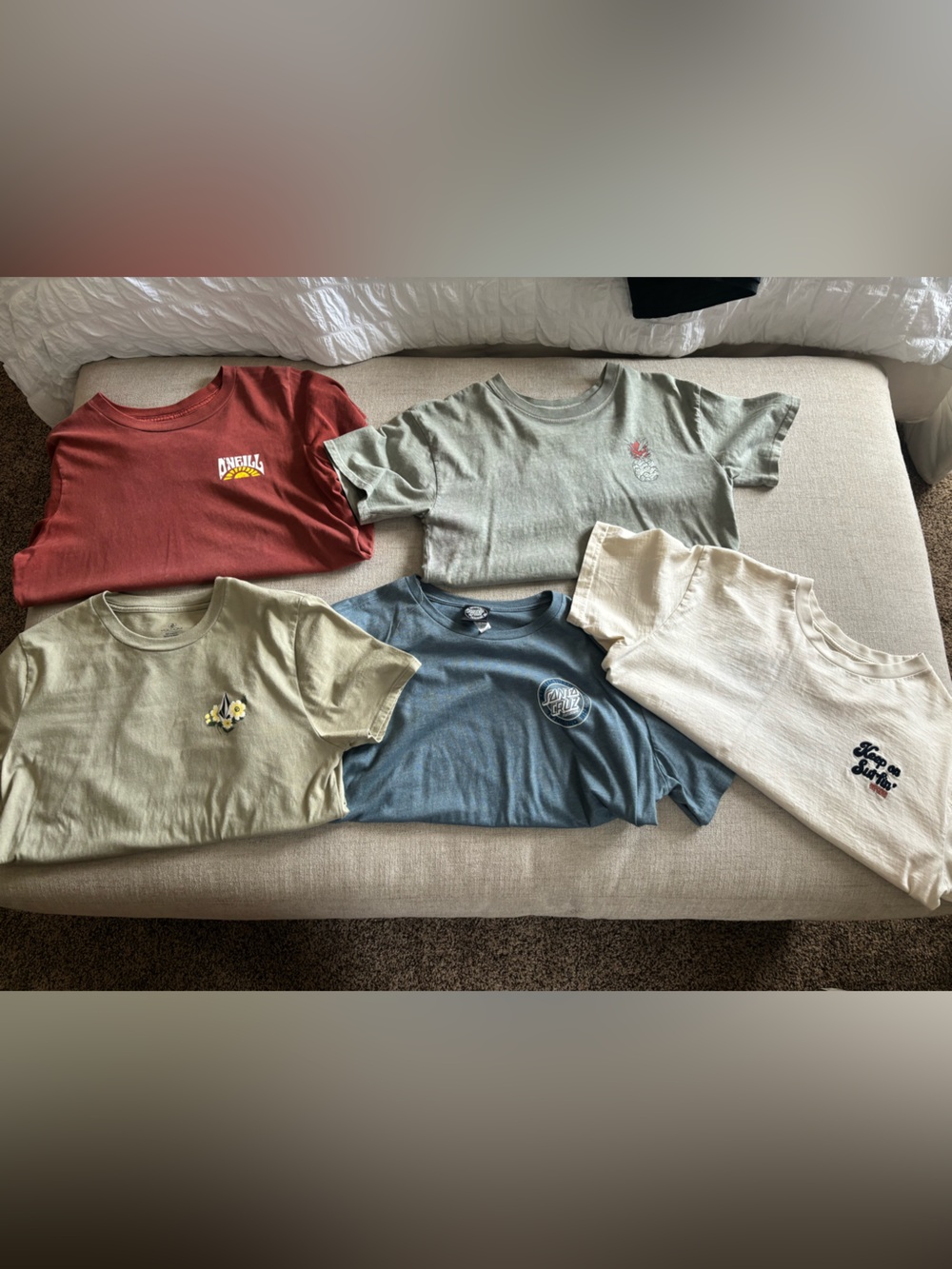 Graphic surf tees